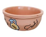 Handpainted Pottery Breakfast Bowls - Image 