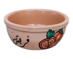 Handpainted Pottery Breakfast Bowls - Image 