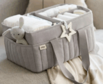 Baby Diaper Storage Organizer Caddy - Image 