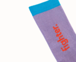 Fighter Socks in Purple Pop - Image 