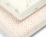 Cotbed Jungle Fitted Baby Sheets Pack - Image 