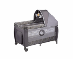 Sven Plus Grey Scandi Travel Cot - Image 