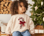 Baby Boys Candy Christmas Jumper - Image 