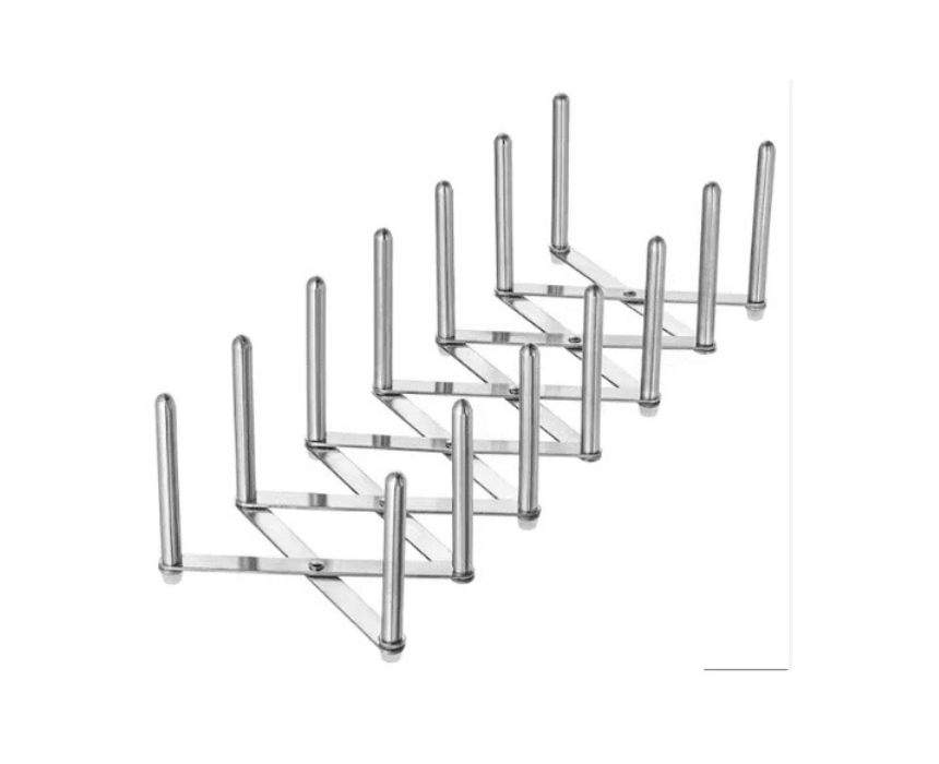 130 IKEA Stainless Steel Pot lid Organizer - Image 1