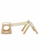 Foldable 5-in-1 Children Triangle Climbing Set - Image 