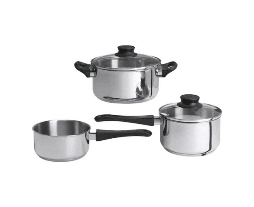 16 IKEA ANNONS Stainless Steel Cookware Set - Image 1