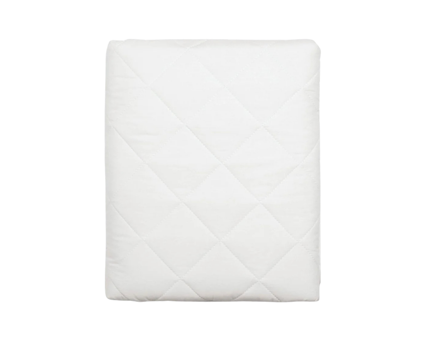 166 Anti-Allergy Quilted Cotbed Mattress Protector - Image 1