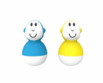 Baby Bath Wobble Toys - Image 