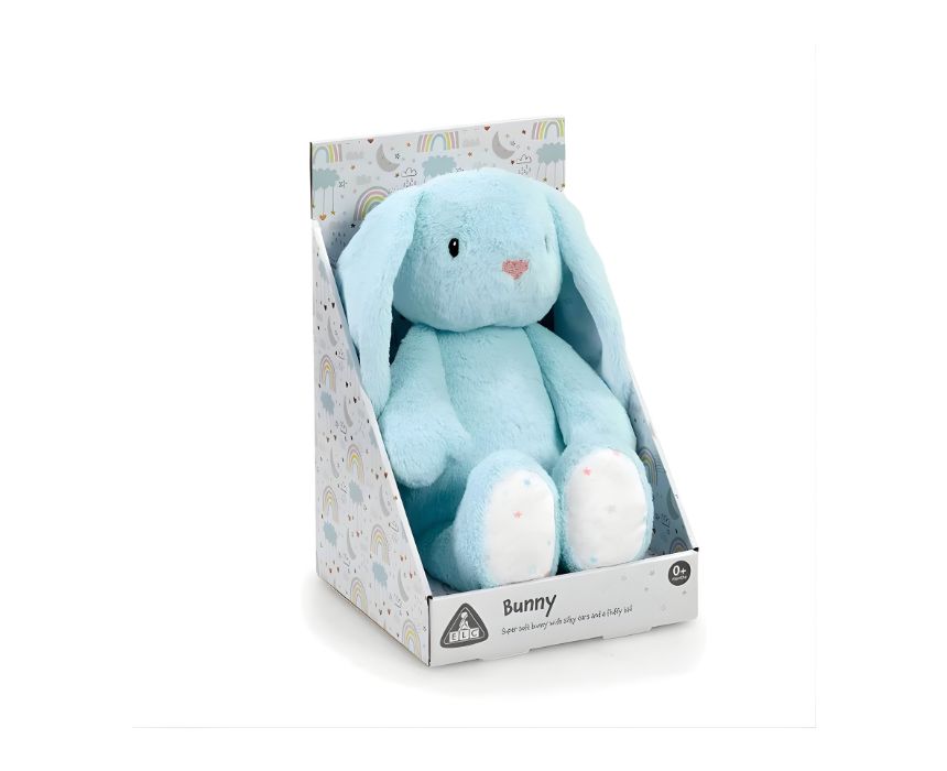 19 Blue Baby Bunny Soft Toy - Image 1