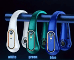 Hands-Free USB Rechargeable Neck Fan - Image 