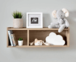 Baby Nursery Wall Shelf Storage - Image 