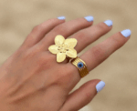 Petals Of Paradise Adjustable Ring - Image 