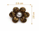 Pearl Flower Waist Buckle - Image 