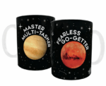 Venus And Mars Couple Mug Notebook Set - Image 