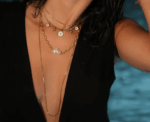 Snake Chain Necklace Layered Style - Image 