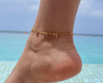 Moon Stars And Zircon Anklet - Image 