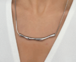 Abstract Shape Necklace Modern - Image 