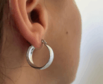 Bold madness Hoops Earrings - Image 