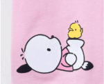Kids Pink Pochacco T Shirt - Image 