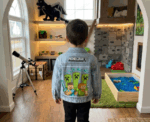 Kids Minecraft Denim Jacket - Image 