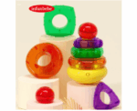Baby Light Sound Stacker Toy Infunbebe - Image 