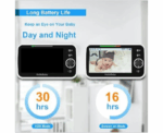 Baby Video Monitor 5 Inch Display HelloBaby - Image 