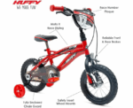 HUFFY MOTO X BIKE IN RED AND BLACK - Image 