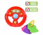 Baby Toy Imitation Steering Wheel With Lights - Image 