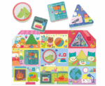 Kids Shape Learning House Toy - Image 