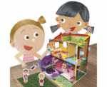 Dollhouse Montessori Learning Set Headu - Image 