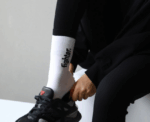 Fighter Socks in White - Image 