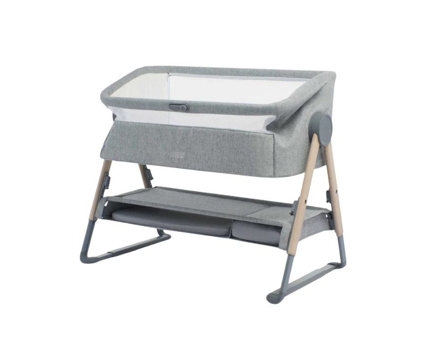 201 Baby Bedside Crib in Grey - Image 1