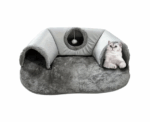 3-in-1 Cat Tunnel Bed - Image 