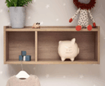 Pale Oak Wall Shelf - Image 