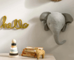 Elephant Wall Art Nursery Decor - Image 