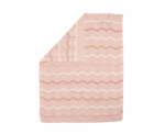 Baby Wave Cotton Blanket in Pink - Image 