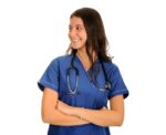 Dark Blue Women's Scrubs - Image 
