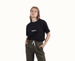 Fighter Tshirt in Black - Image 
