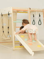 8-in-1 Children Climbing Gym Set - Image 