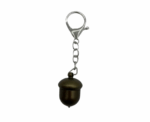 Metal Acorn Keychain Storage Pendant - Image 