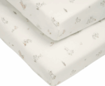 Baby Cotbed Cotton Sheets Set - Image 