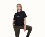 Fighter Tshirt in Black - Image 