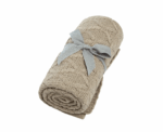 Baby Knitted Cotton Blanket - Image 