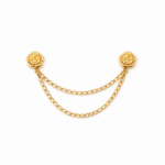 Gold Rose Magnetic Fabric Clip