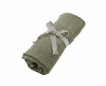 Baby Knitted Blanket in Khaki - Image 