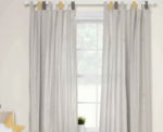 Baby Nursery Cotton Curtains - Image 