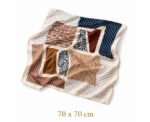 Patchwork Print Square Scarf - Image 
