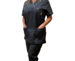 Dark Grey Women's Scrubs - Image 