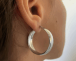 Bold madness Hoops Earrings - Image 