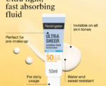 Face Sunscreen Fluid SPF50 Neutrogena - Image 
